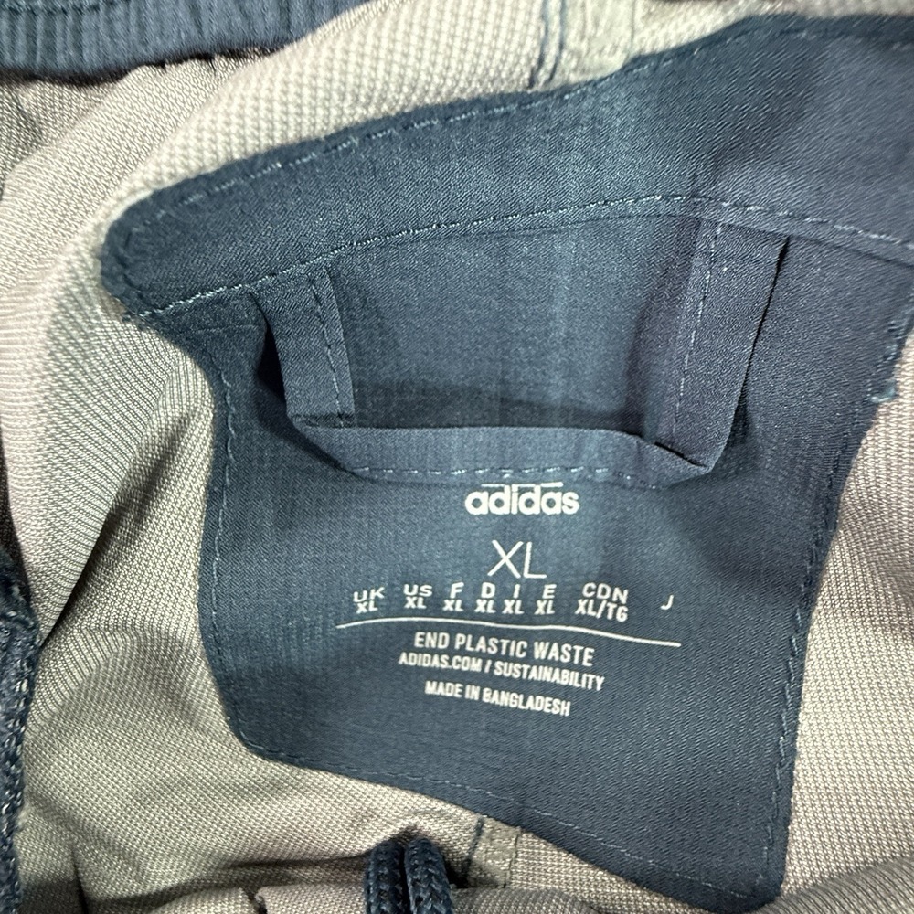 Adidas Prov Pant Rain Pants Mens XL Blue Lightweight Lined Golf Outdoor - Picture 3 of 7